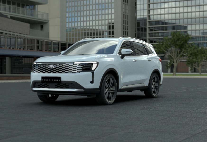 Ford Territory - Màu trắng